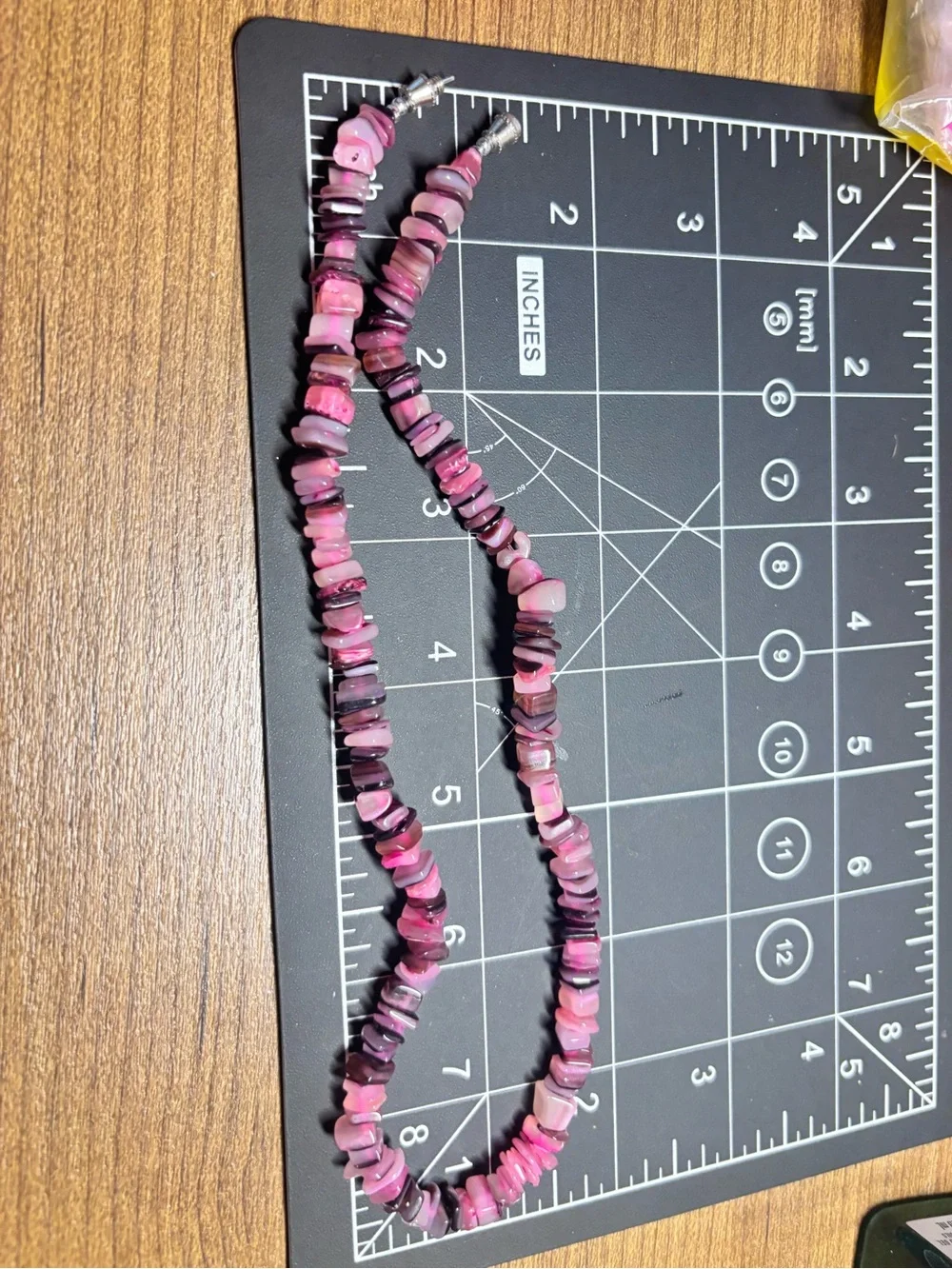 Pink Purple Mixed Shell‎ Chip Necklace Costal Surfer Beach Y2K